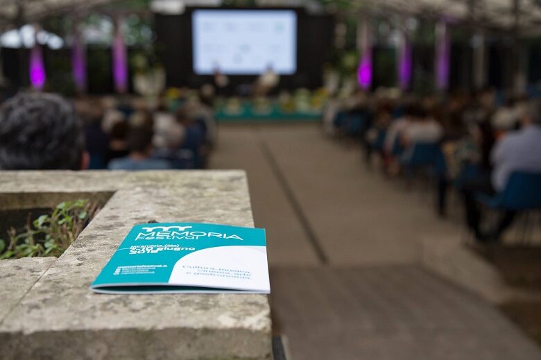 Una foto dell'edizione 2018 del Memoria Festival a Mirandola